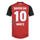 Bayer 04 Leverkusen Home Fan Jersey 2024/25 Patches UCL UEFA Foundation (Official Printing)