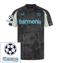 Bayer 04 Leverkusen Third Fan Jersey 2024/25 Patches UCL UEFA Foundation (Official Printing)