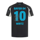 Bayer 04 Leverkusen Third Fan Jersey 2024/25 Patches UCL UEFA Foundation (Official Printing)