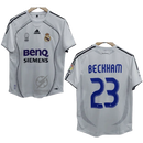 Beckham 2006-07 Real Madrid Home Jersey  Retro Collection