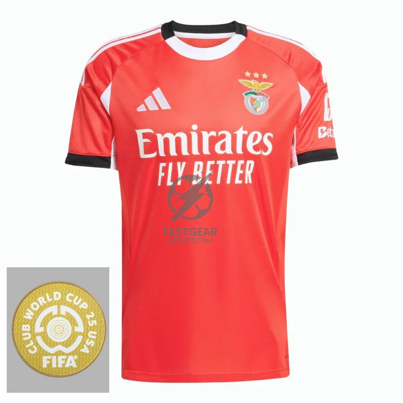 Benfica Home Fan Jersey 2025/26