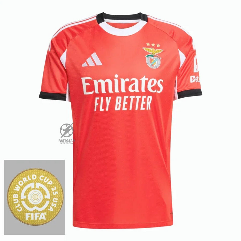 Benfica Home Fan Jersey 2025/26