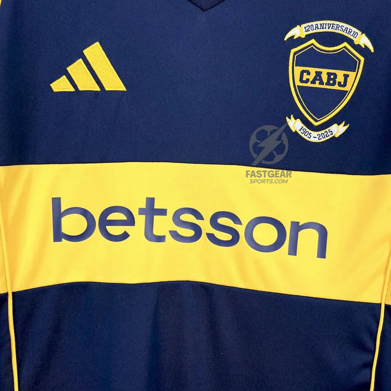 Boca Juniors 120th Anniversary Edition Fan Jersey 2025/26