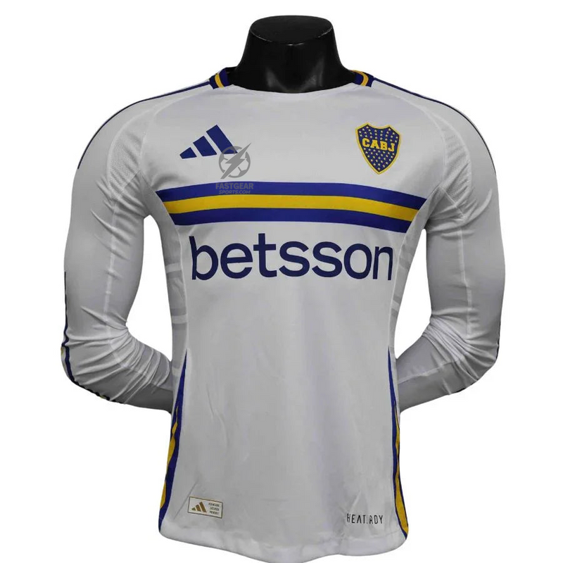Boca Juniors Away Long Sleeve Authentic Player 2024/25