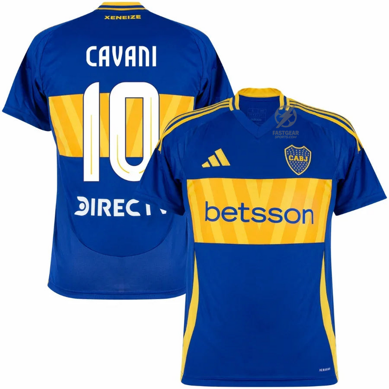 Boca Juniors CAVANI #10 Home Fan Jersey 2024/25