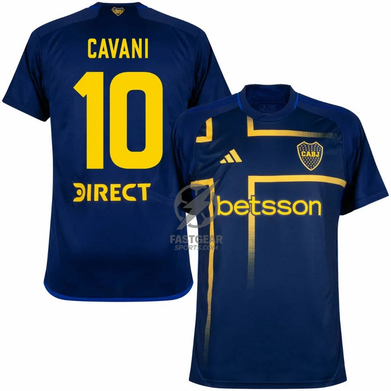 Boca Juniors CAVANI #10 Third Fan Jersey 2024/25