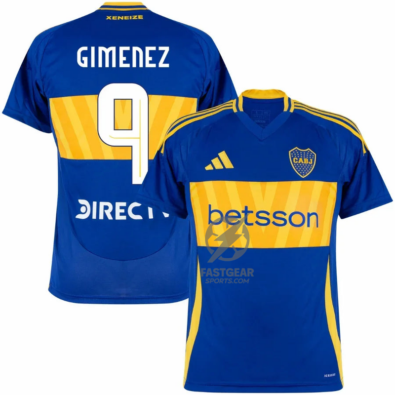 Boca Juniors GIMENEZ #9 Home Fan Jersey 2024/25