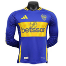 Boca Juniors Home Long Sleeve Authentic Player 2024/25
