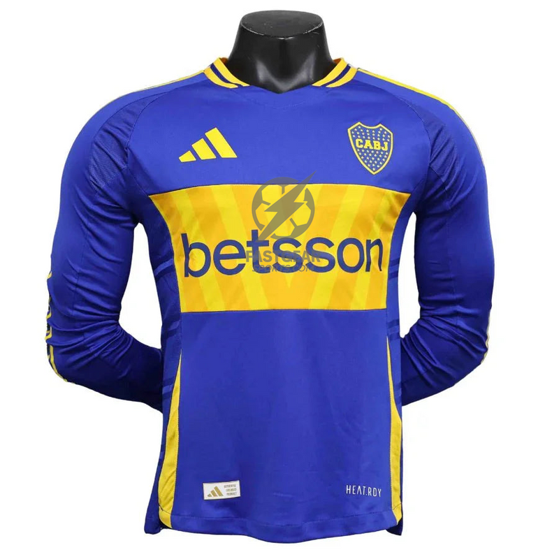 Boca Juniors Home Long Sleeve Authentic Player 2024/25