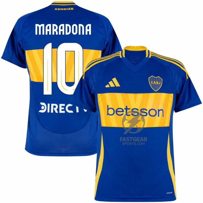 Boca Juniors Maradona 10 Home Fan Jersey 2024/25