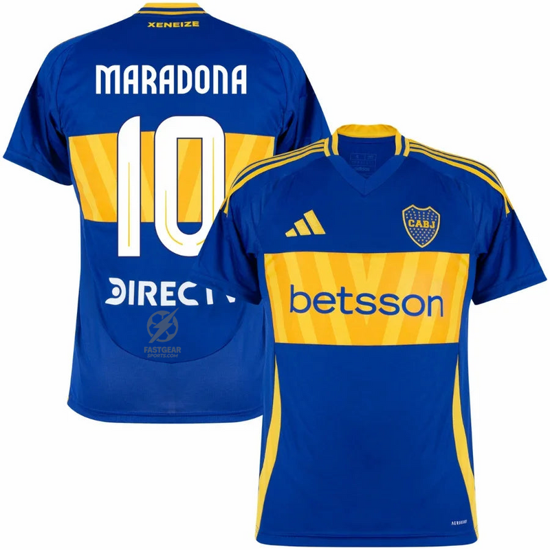 Boca Juniors Maradona 10 Home Fan Jersey 2024/25