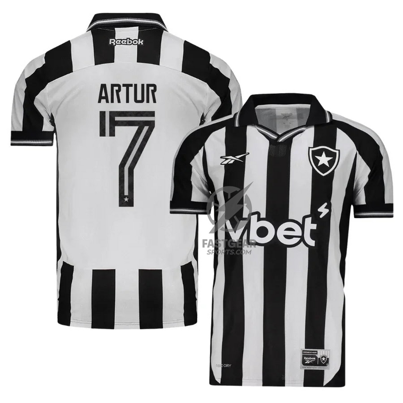 Botafogo Artur 7 Home Fan Jersey 2025/26