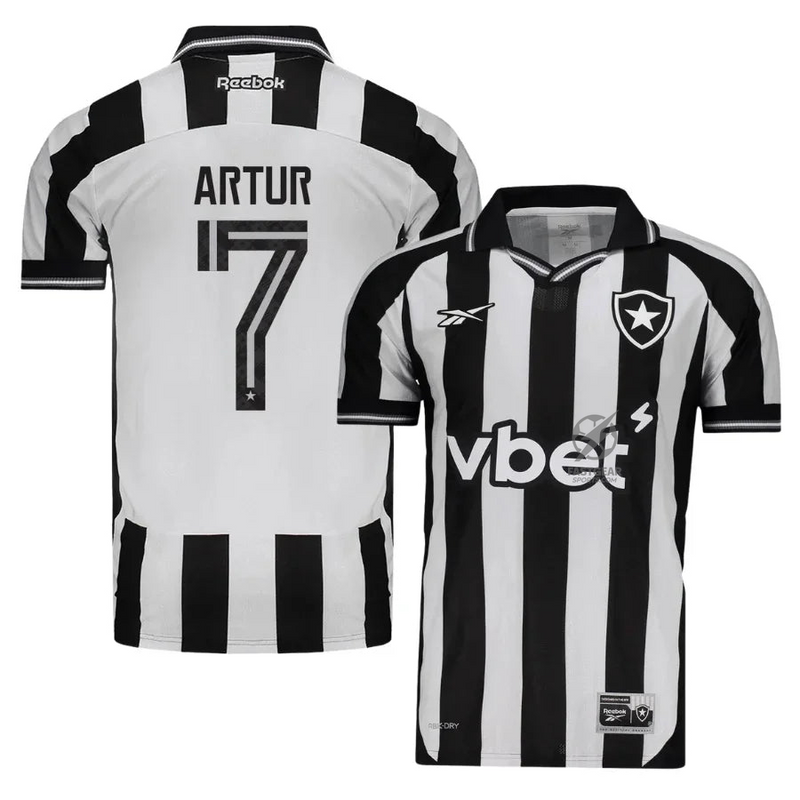 Botafogo Artur 7 Home Fan Jersey 2025/26