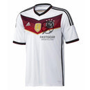 Germany Retro Home 2014 Fan Jersey Patch Winner World Cup Brazil 2014