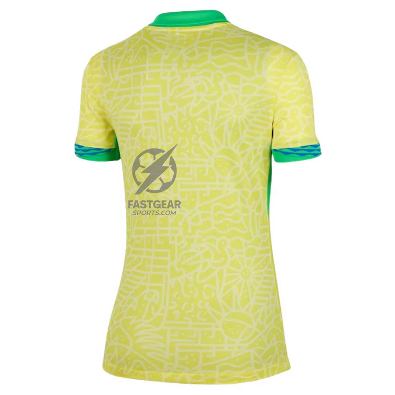 Brazil Home Fan Jersey Women's 2024/25