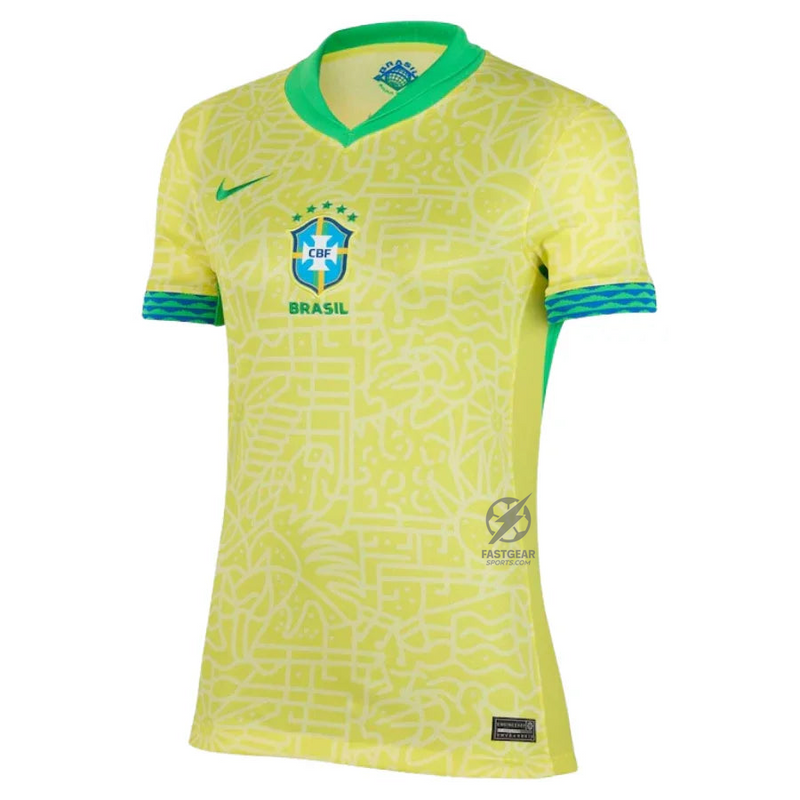 Brazil Home Fan Jersey Women's 2024/25