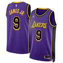 Brownie James Jr. 9 Los Angeles Lakers Jordan Statement Edition 24/25 NBA Jersey