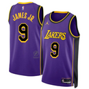 Brownie James Jr. 9 Los Angeles Lakers Jordan Statement Edition 24/25 NBA Jersey