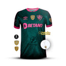 Fluminense Away 2024/25 Patchs Libertadores - Fan Version