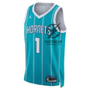 LaMelo Ball Charlotte Hornets Unisex 2023 NBA Jersey - Icon Edition - Teal