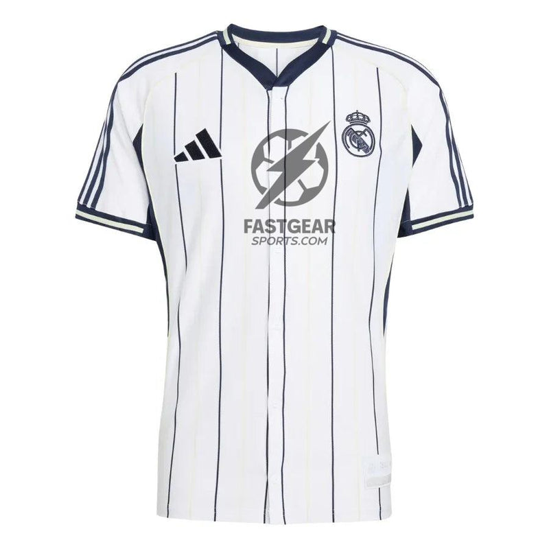 Real Madrid Baseball Jersey