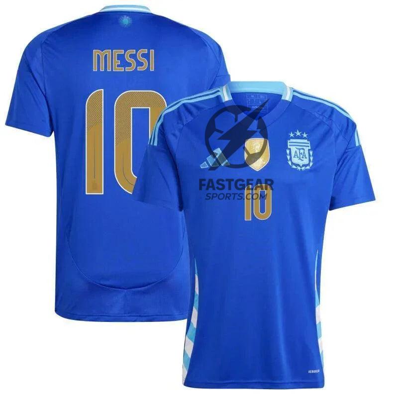 Argentina Away Jersey 2024/25 Messi 10