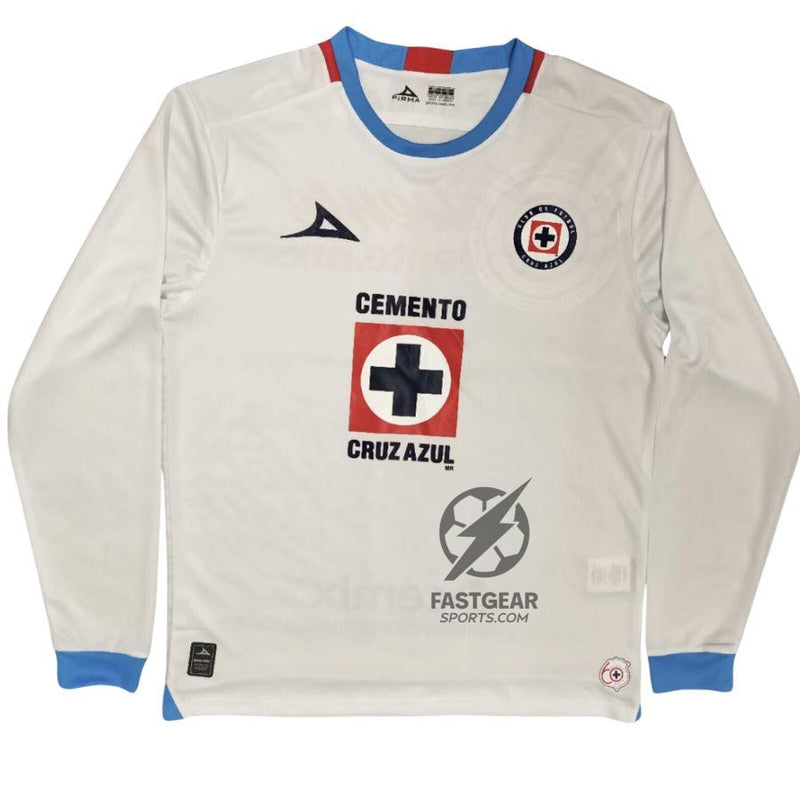 Cruz Azul Away Long Sleeve Fan Jersey 2024/25