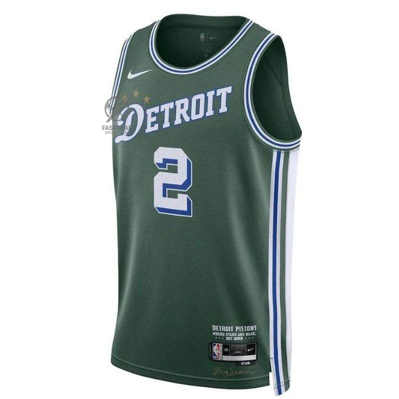 Cade Cunningham Detroit Pistons Unisex 2023 NBA Jersey - City Edition - Green
