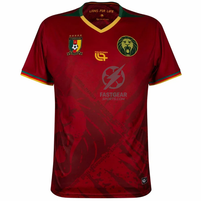 Cameroon Away Fan Jersey 2025/26