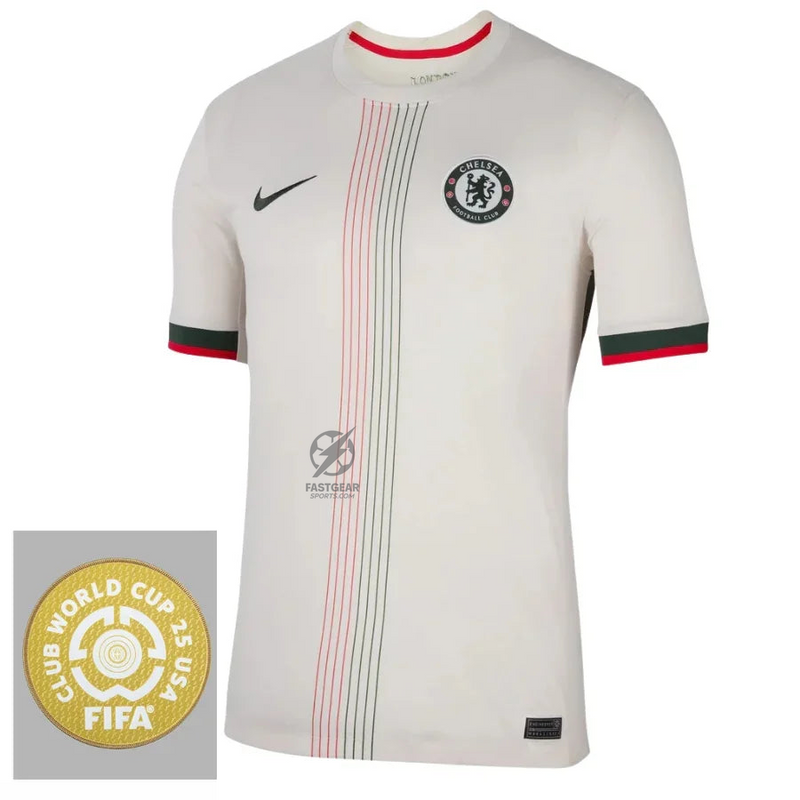 Chelsea Away Fan Jersey 2025/26 Patch Club World Cup