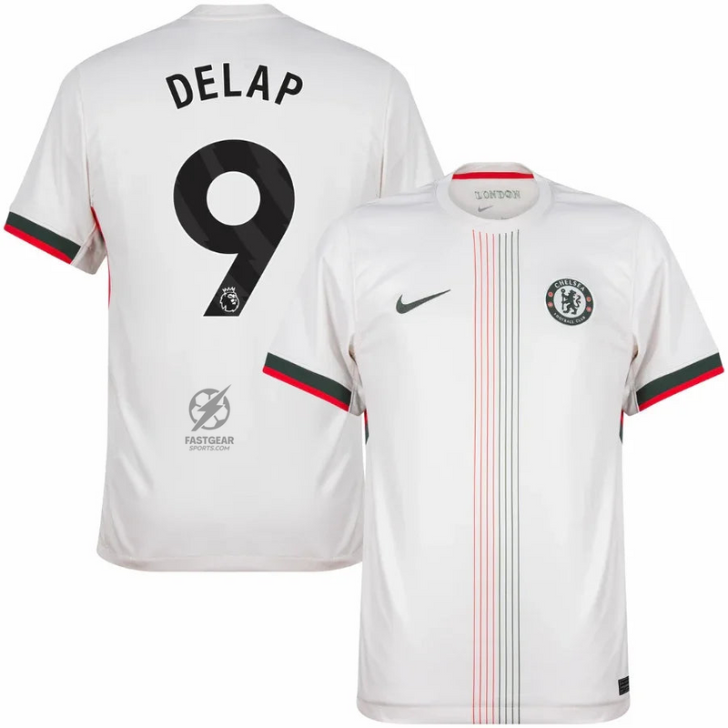 Chelsea Delap 9 Away Fan Jersey 2025/26