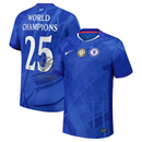 Chelsea Home Authentic Player 2025/26 Dri-Fit ADV Match - Patchs World Champions 25 chest badge