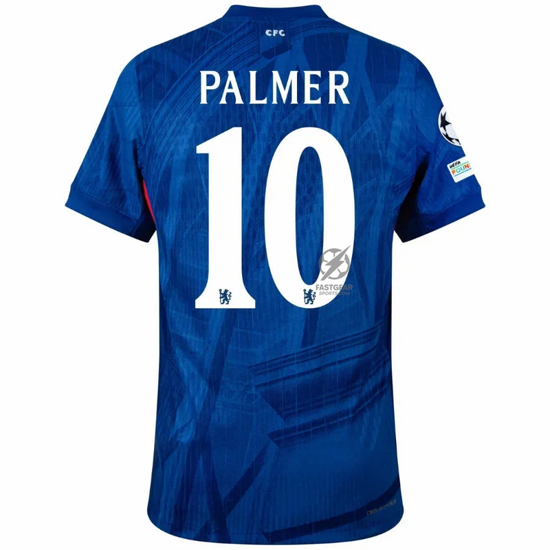 Chelsea Home Authentic Player 2025/26 - Patchs Club World Cup UCL UEFA (Official Printing)