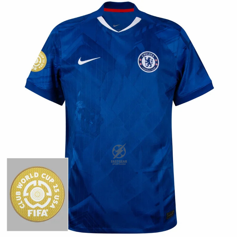 Chelsea Home Fan Jersey 2025/26 Patch Club World Cup