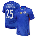 Chelsea Home Fan Jersey 2025/26  - Patchs World Champions 25 chest badge