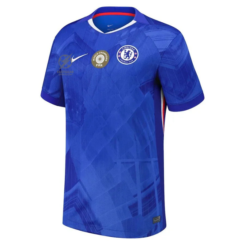 Chelsea Home Fan Jersey 2025/26  - Patchs World Champions 25 chest badge