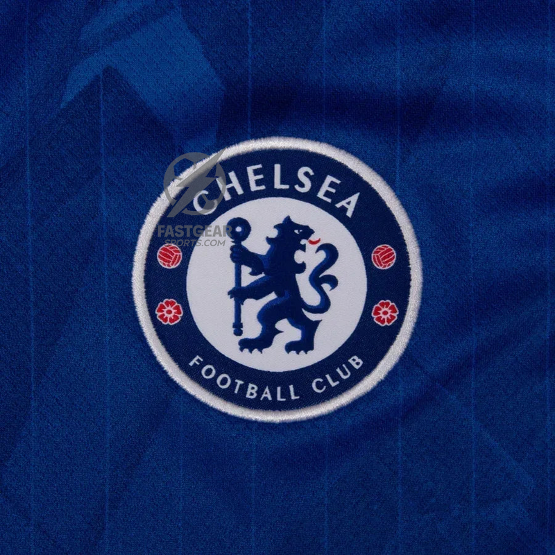 Chelsea Home Long Sleeve Fan Jersey 2025/26 - Patchs Club World Cup UCL UEFA (Official Printing)