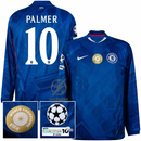 Chelsea Home Palmer 10 Long Sleeve Fan Jersey 2025/26 - Patchs Club World Cup UCL UEFA (Official Printing)