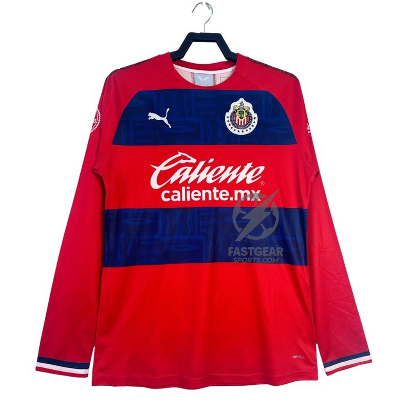 Chivas de Guadalajara Retro Long Sleeve Home Fan Jersey 2019/20