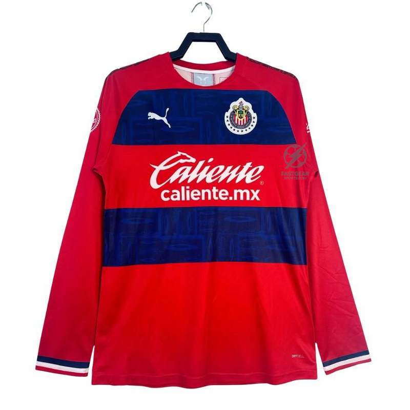 Chivas de Guadalajara Retro Long Sleeve Home Fan Jersey 2019/20
