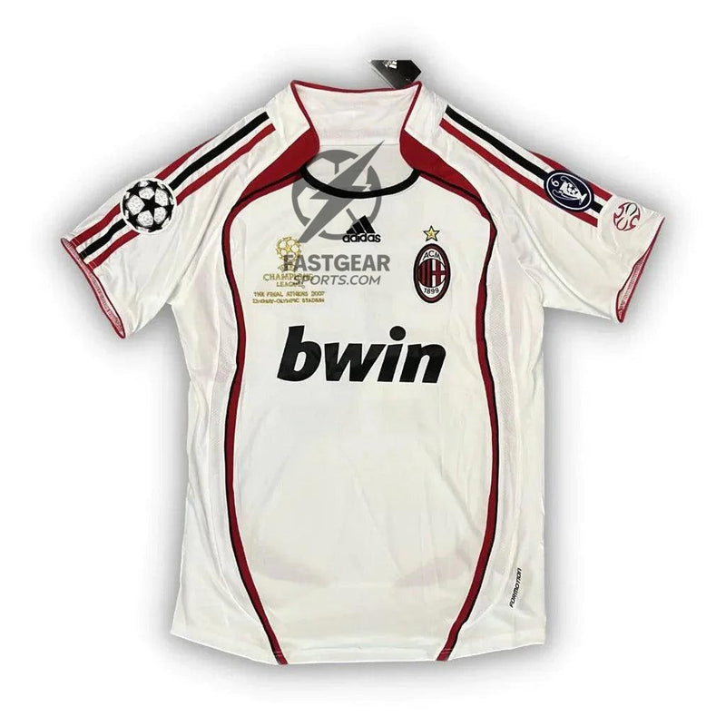 Milan Away Retro Jersey 2006/07 CHAMPIONS LEAGUE PATCH