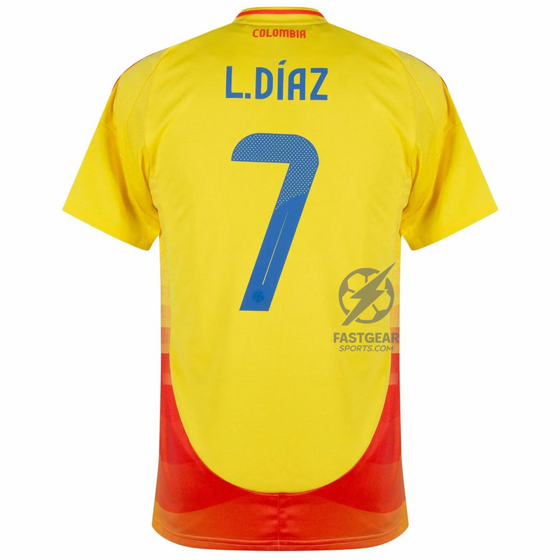 Colombia Home Fan Jersey 2024/25