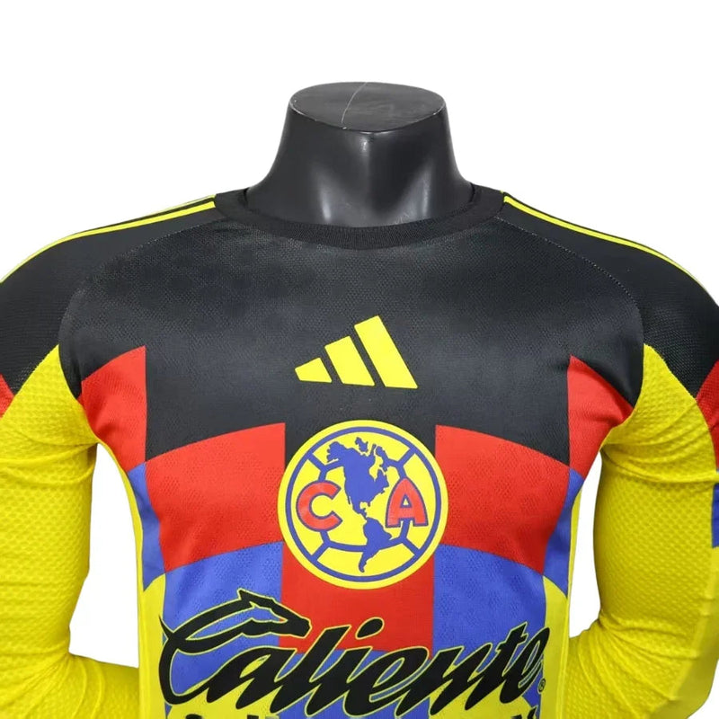 Club América Home Authentic Player Long Sleeve 2025/26