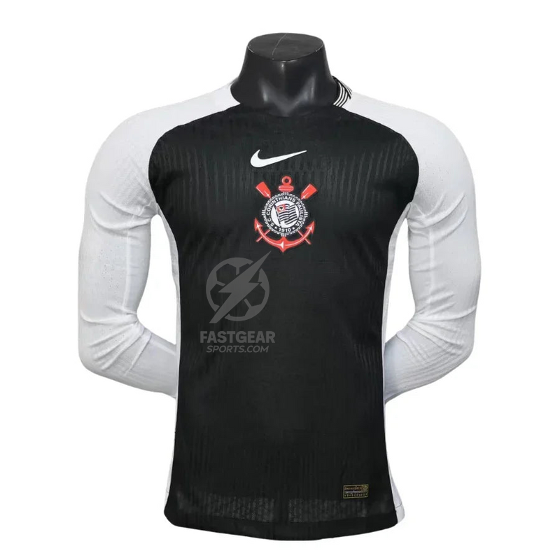 Corinthians Home Authentic Player Long Sleeve 2025/26