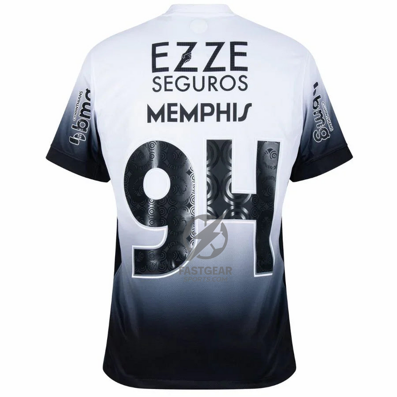 Corinthians Home Fan Jersey 2024/25 Full Sponsor (Official Printing)