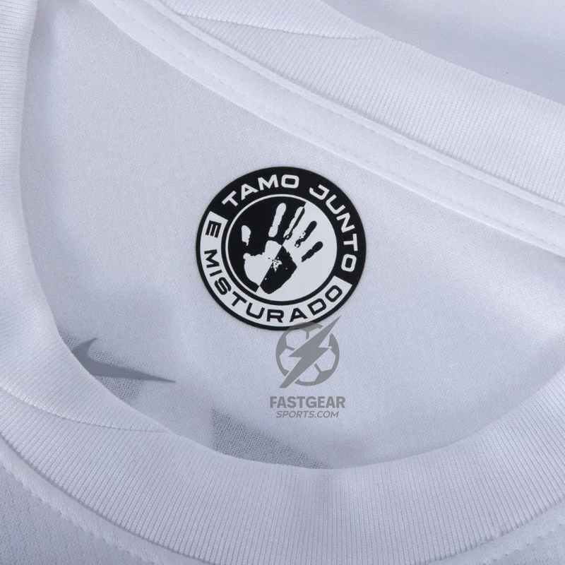 Corinthians Home Fan Jersey 2024/25 Full Sponsor (Official Printing)