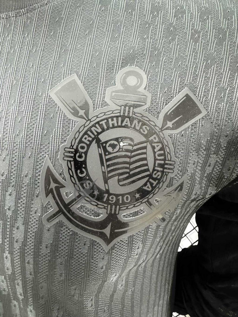 Corinthians Home Player  Long Sleeve Jersey 2024/25