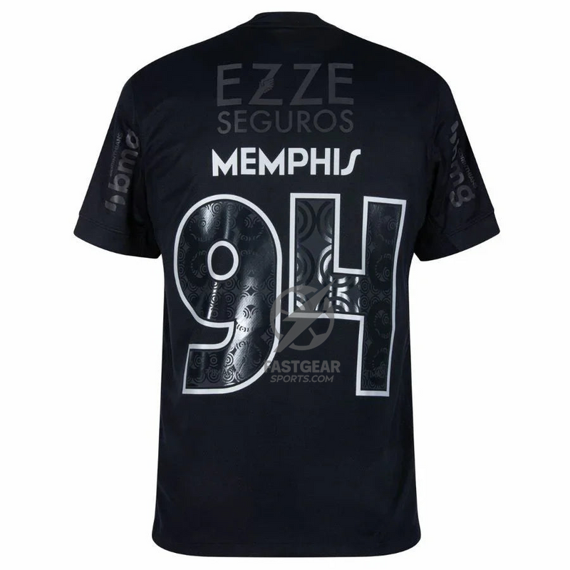 Corinthians Memphis 94 Away Fan Jersey 2024/25 Full Sponsor (Official Printing)