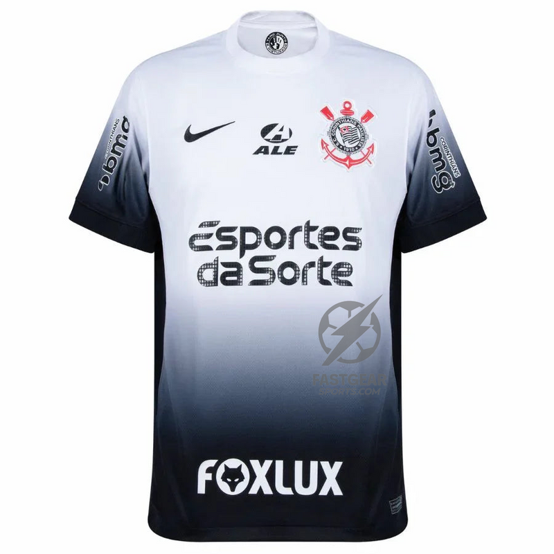 Corinthians Memphis 94 Home Fan Jersey 2024/25 Full Sponsor (Official Printing)