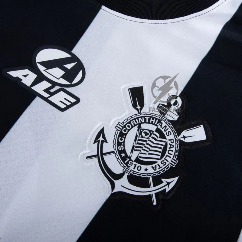 Corinthians Third  Fan Jersey 2024/25 Full Sponsor (Official Printing)